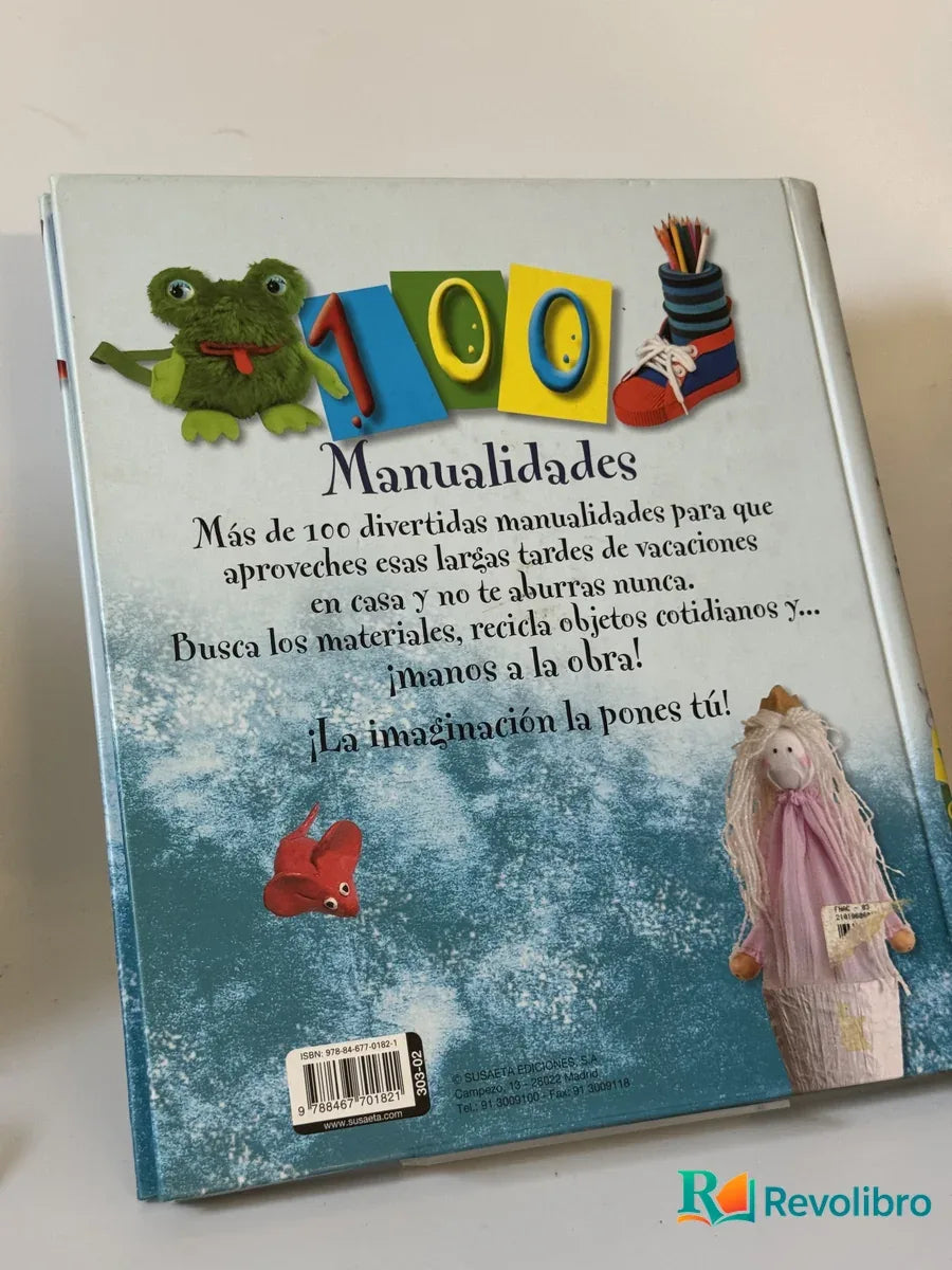 Foto 2 de 101 manualidades para hacer y jugar de Equipo Susaeta, libro de segunda mano