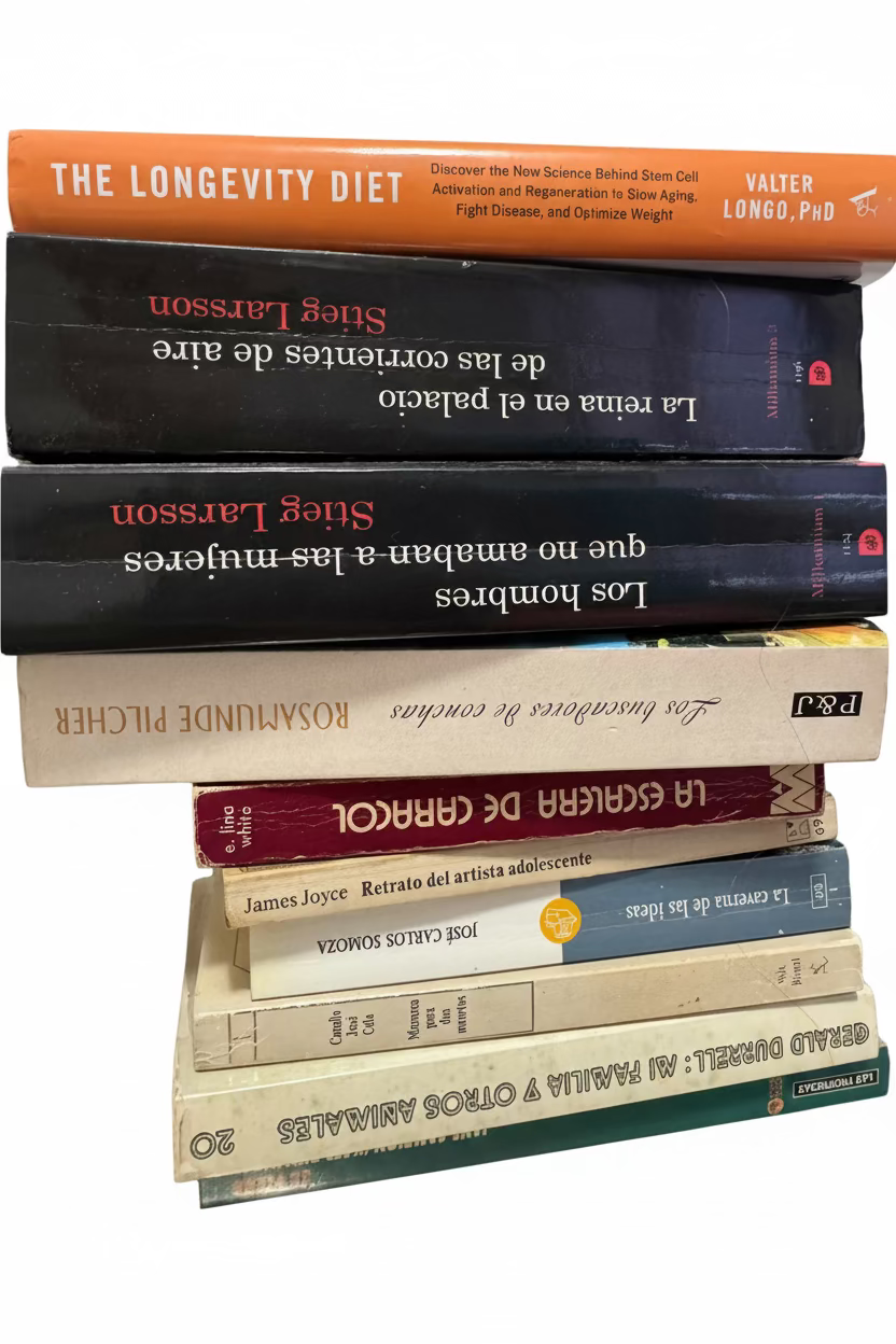 Lote 10 libros