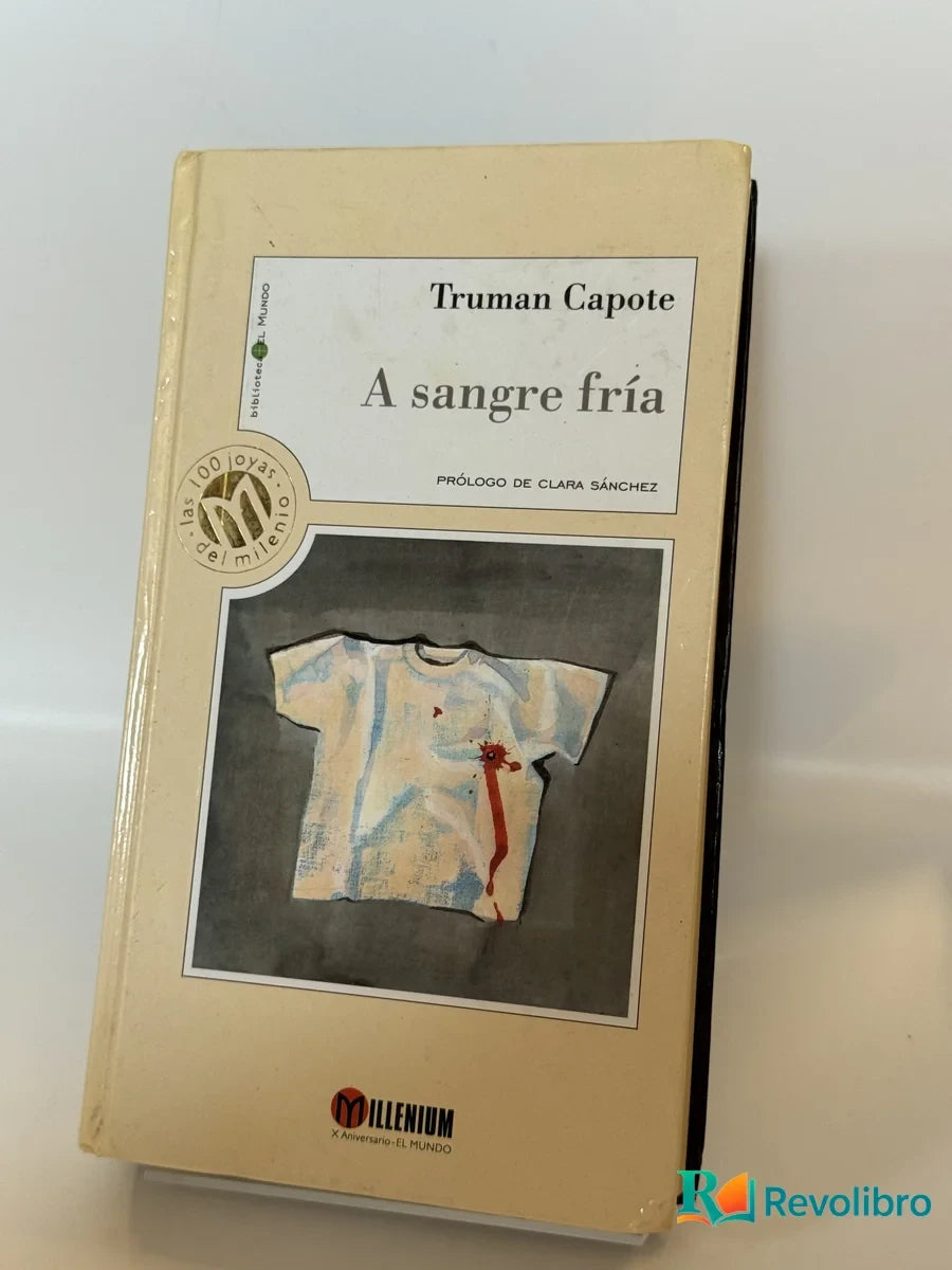 Portada de A sangre fría de Truman Capote, libro de segunda mano