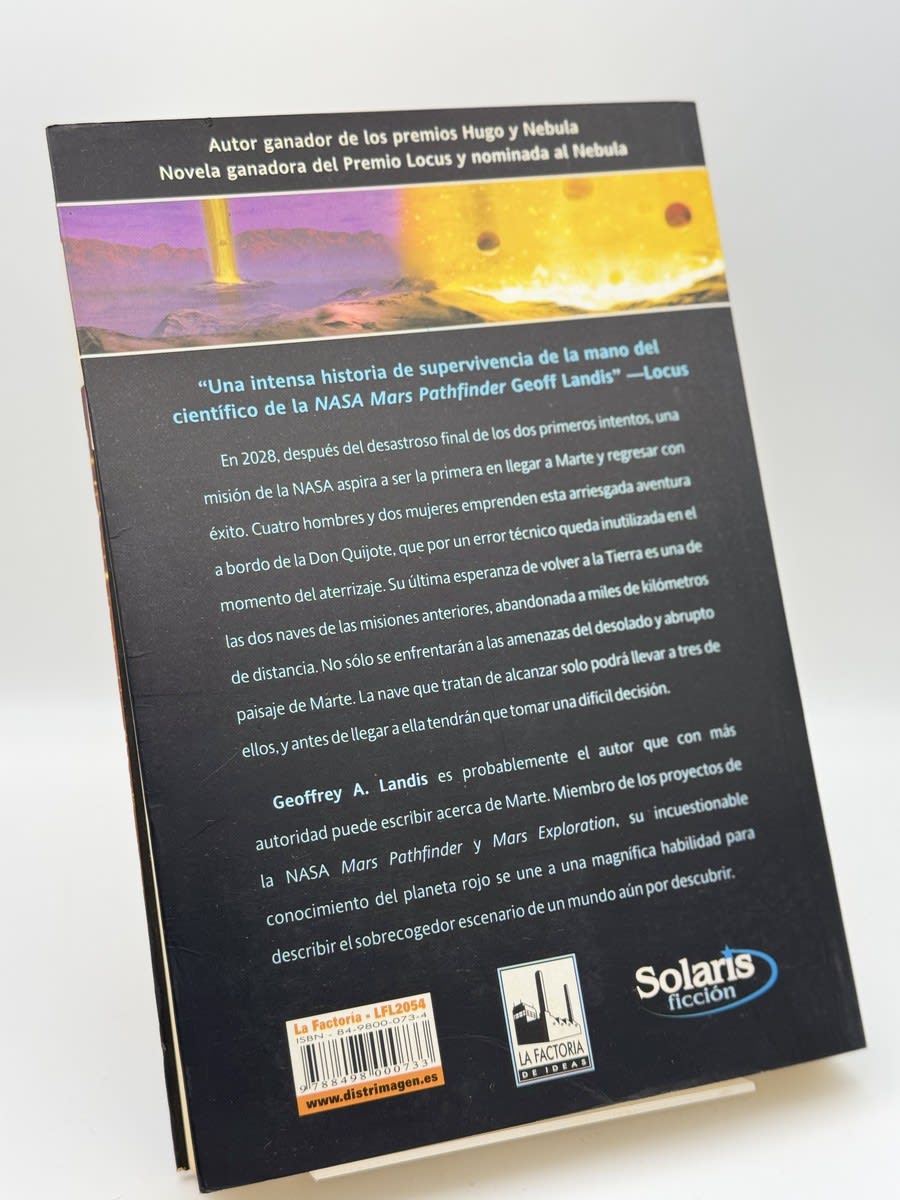 Foto 2 de A través de Marte de Geoffrey A. Landis, libro de segunda mano