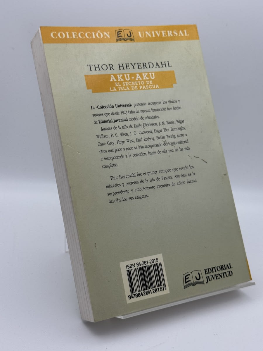 Foto 2 de Aku-Aku - El Secreto de La Isla de Pascua - Thor Heyerdahl de Thor Heyerdahl, libro de segunda mano