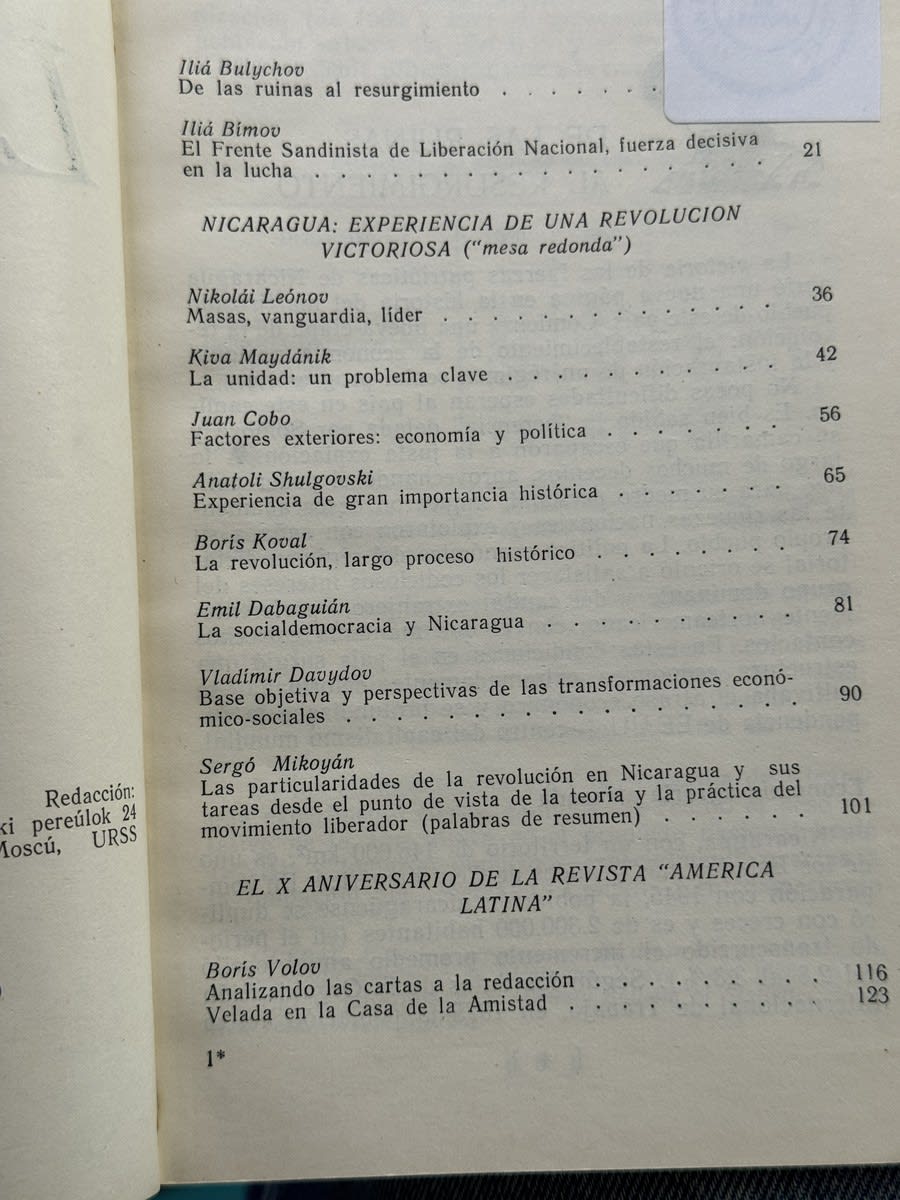 Foto 3 de America latina nº3 - Academia de Ciencias de la URSS de Academia de Ciencias de la URSS, libro de segunda mano