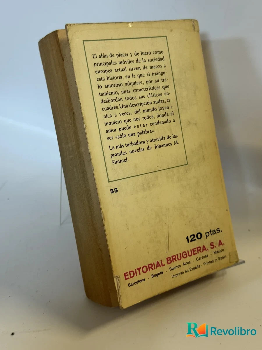 Foto 2 de AMOR es sólo una palabra de Johannes M. Simmel, libro de segunda mano