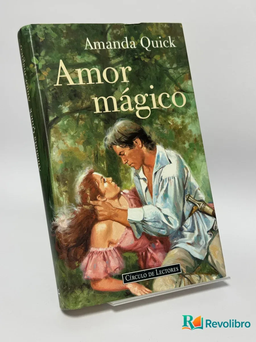 Portada de Amor mágico de Amanda Quick, libro de segunda mano