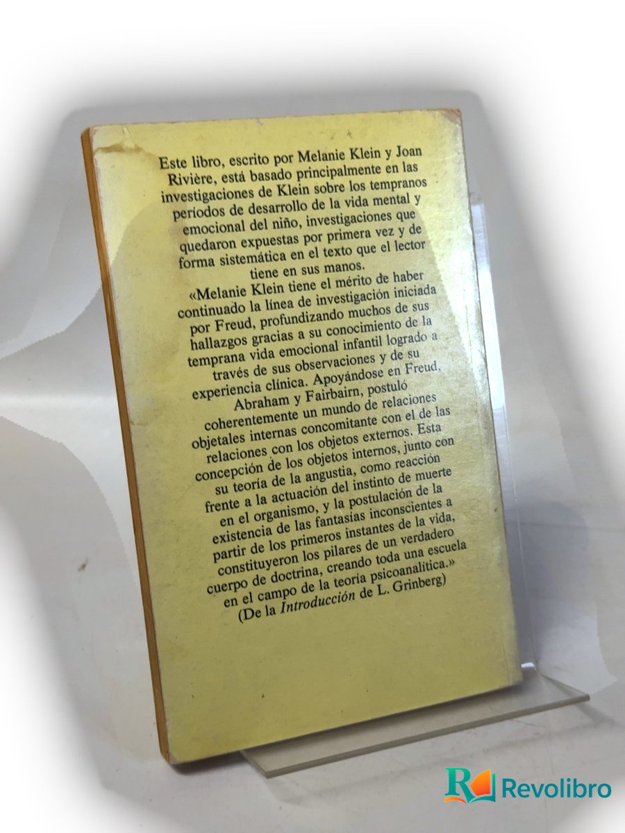 Foto 2 de Amor, odio y reparación de Melanie Klein, libro de segunda mano