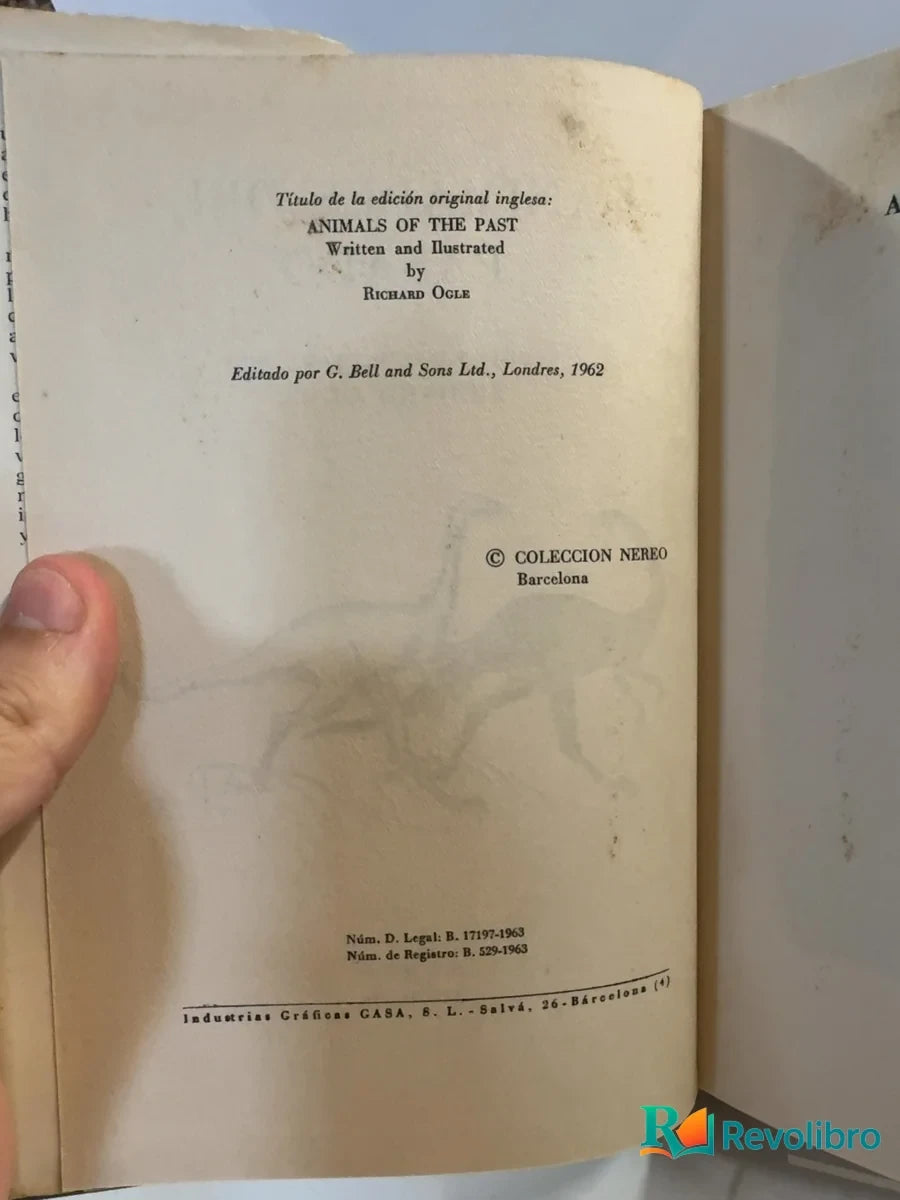 Foto 3 de Animales del pasado - 1ª edición de Richard Ogle, libro de segunda mano