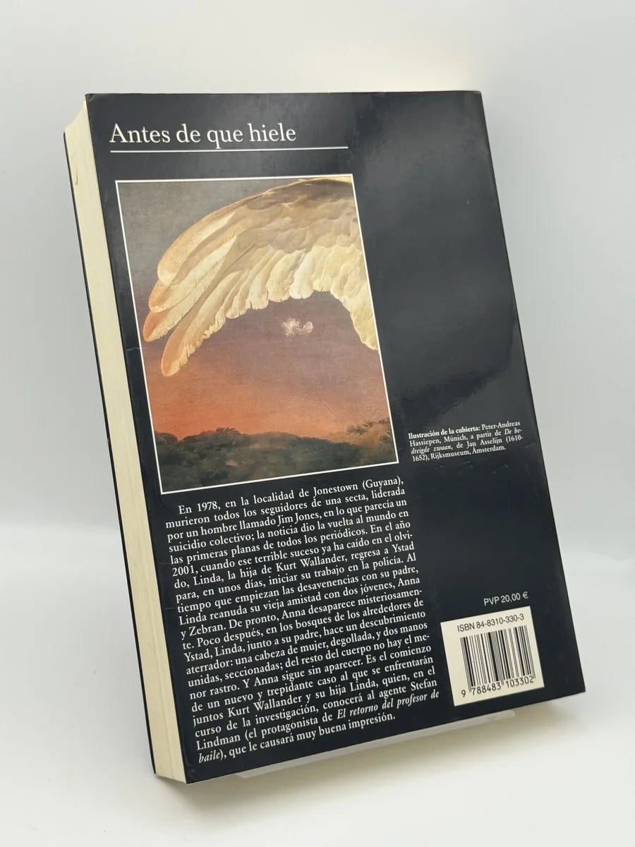 Antes de que hiele de Henning Mankell | Segunda mano - Foto 2