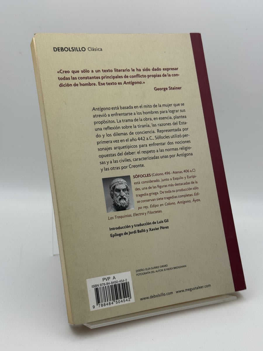 Foto 2 de Antígona - Sófocles de Sófocles, libro de segunda mano