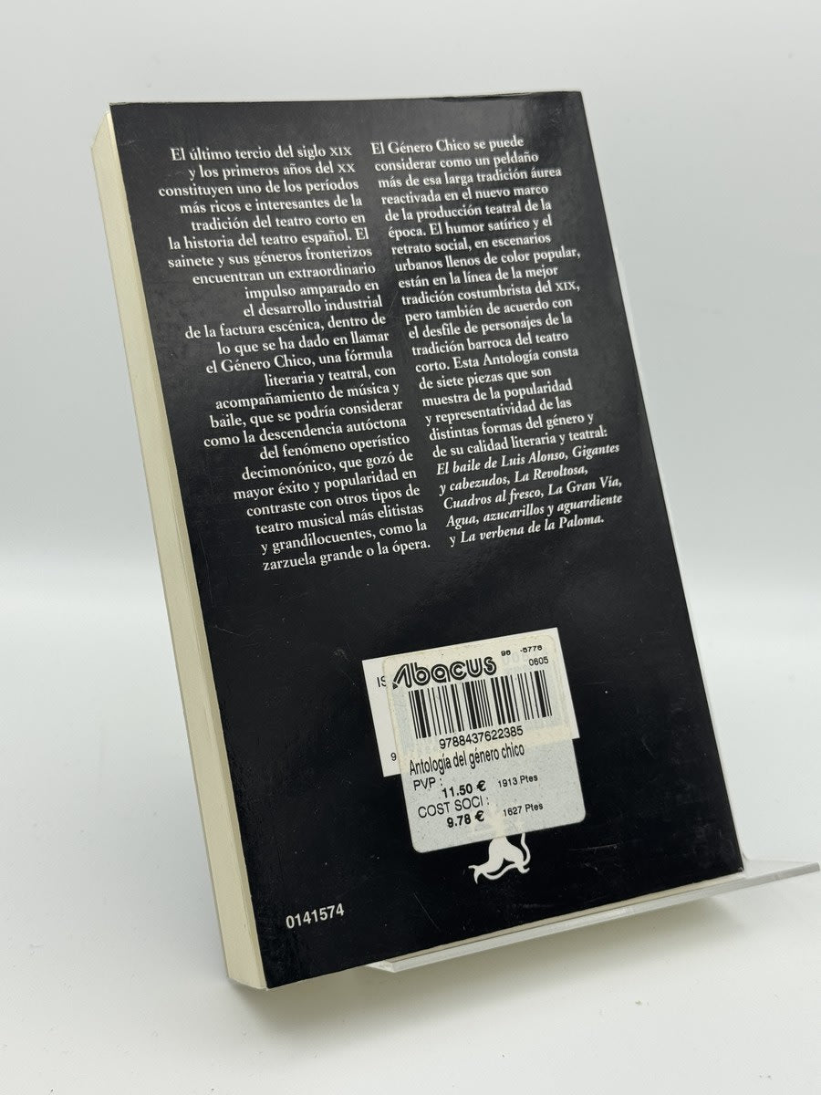 Antología del género chico - Alberto Romero Ferrer - Imagen 2