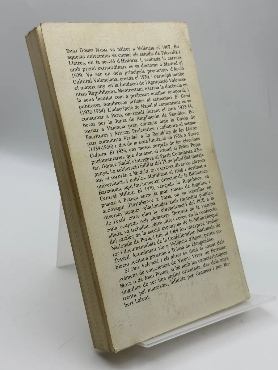 Foto 2 de Articles (1930-1939) El País Valencià i els altres de Emili Gómez Nadal, libro de segunda mano