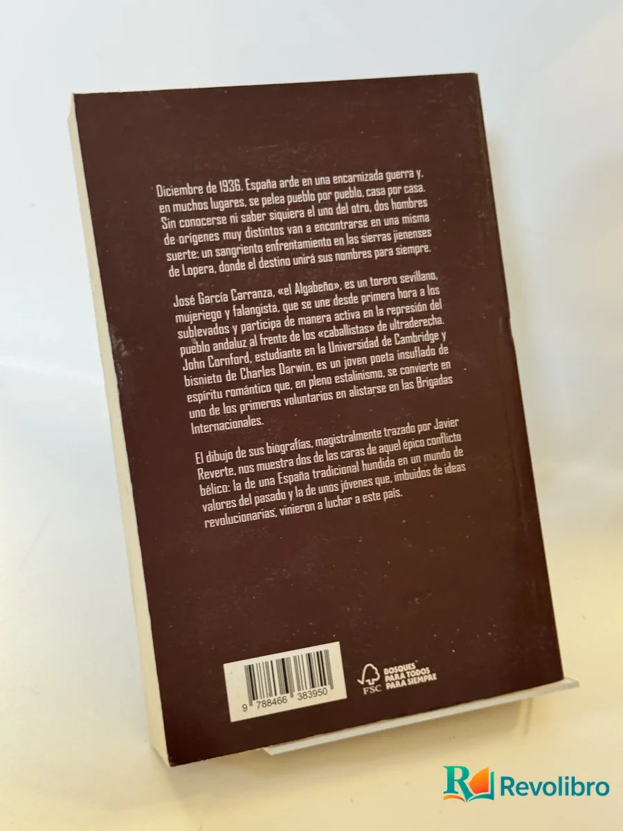 Foto 2 de Banderas en la niebla de Javier Reverte, libro de segunda mano