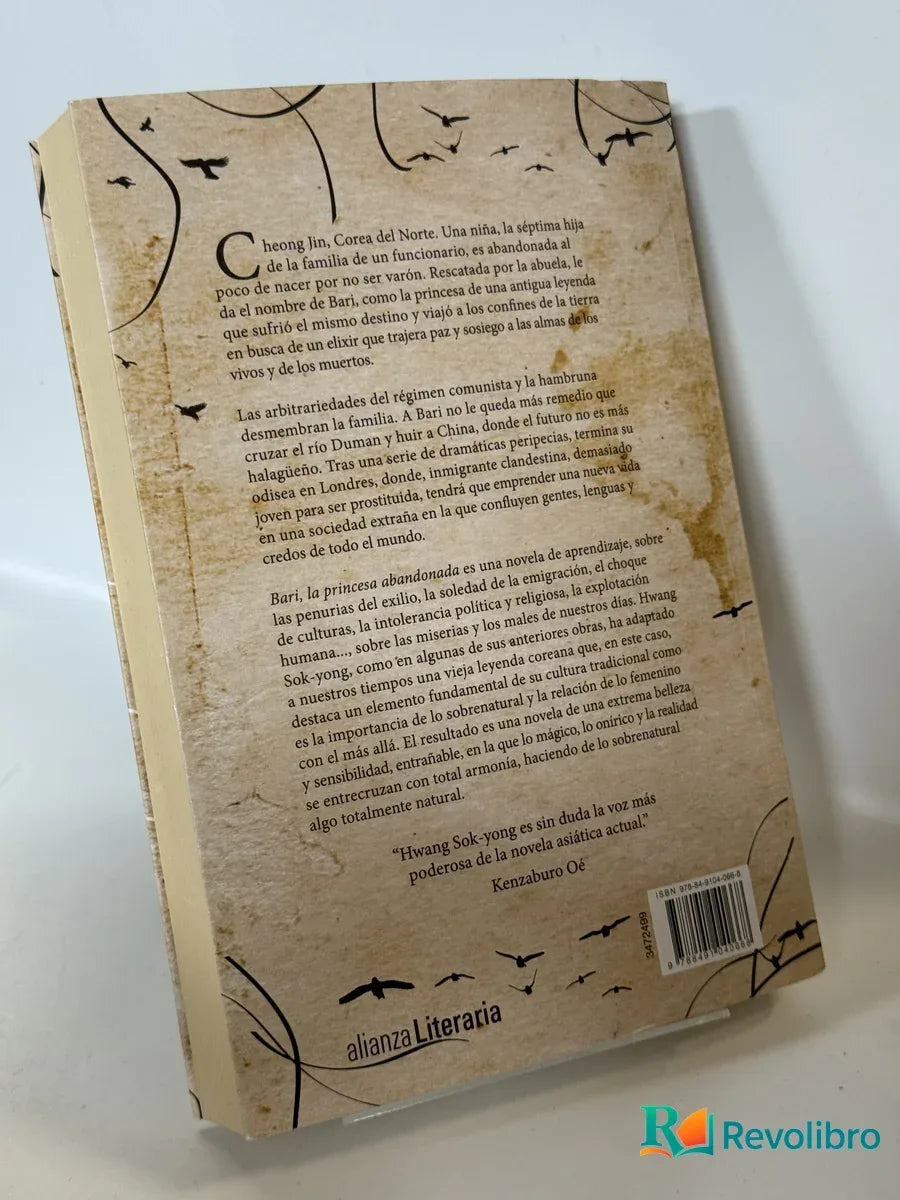 Foto 2 de Bari la princesa abandonada de Hwang Sok-yong, libro de segunda mano