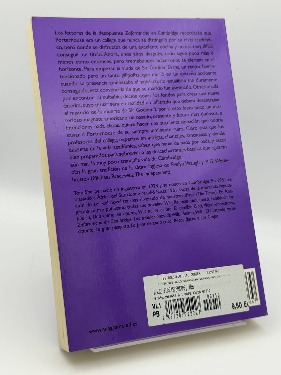 Foto 2 de Becas flacas – Tom Sharpe de Tom Sharpe, libro de segunda mano