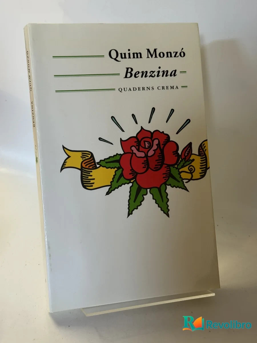 Portada de Benzina de Quim Monzó, libro de segunda mano