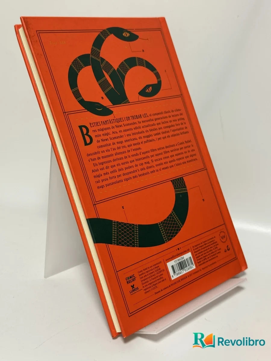 Foto 2 de Bèsties fantàstiques i on trobar-les de J.K. Rowling, libro de segunda mano