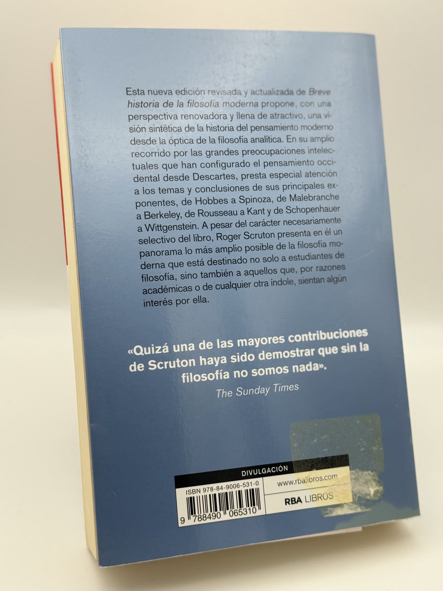 Foto 2 de Breve historia de la filosofia moderna de Roger Scruton, libro de segunda mano