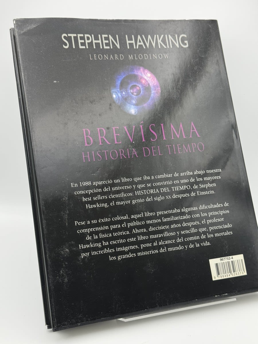 Foto 2 de Brevísima historia del tiempo - Stephen Hawking, Leonard Mlodinow de Stephen Hawking, libro de segunda mano
