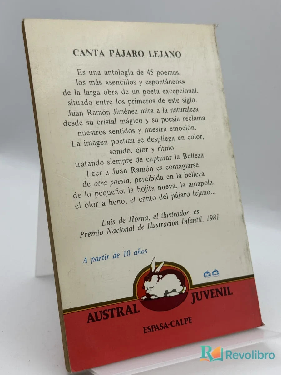Foto 3 de Canta pájaro lejano de Juan Ramón Jiménez, libro de segunda mano