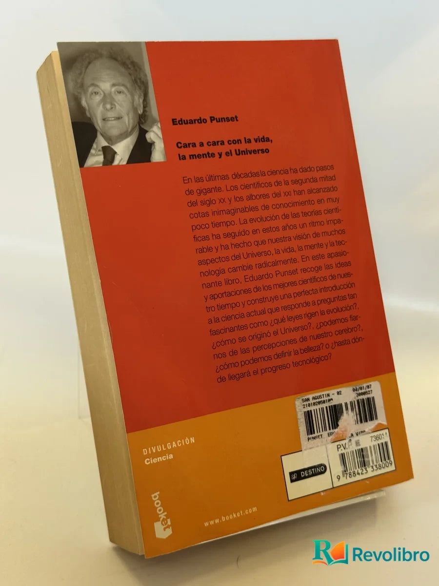 Foto 2 de Cara a cara con la vida, la mente y el universo de Eduardo Punset, libro de segunda mano