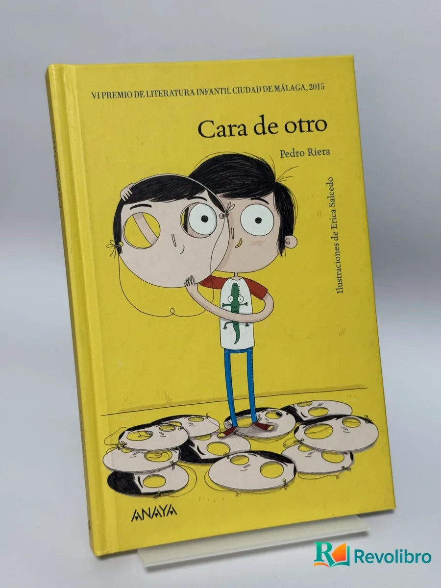 Portada de Cara de otro de Pedro Riera, libro de segunda mano