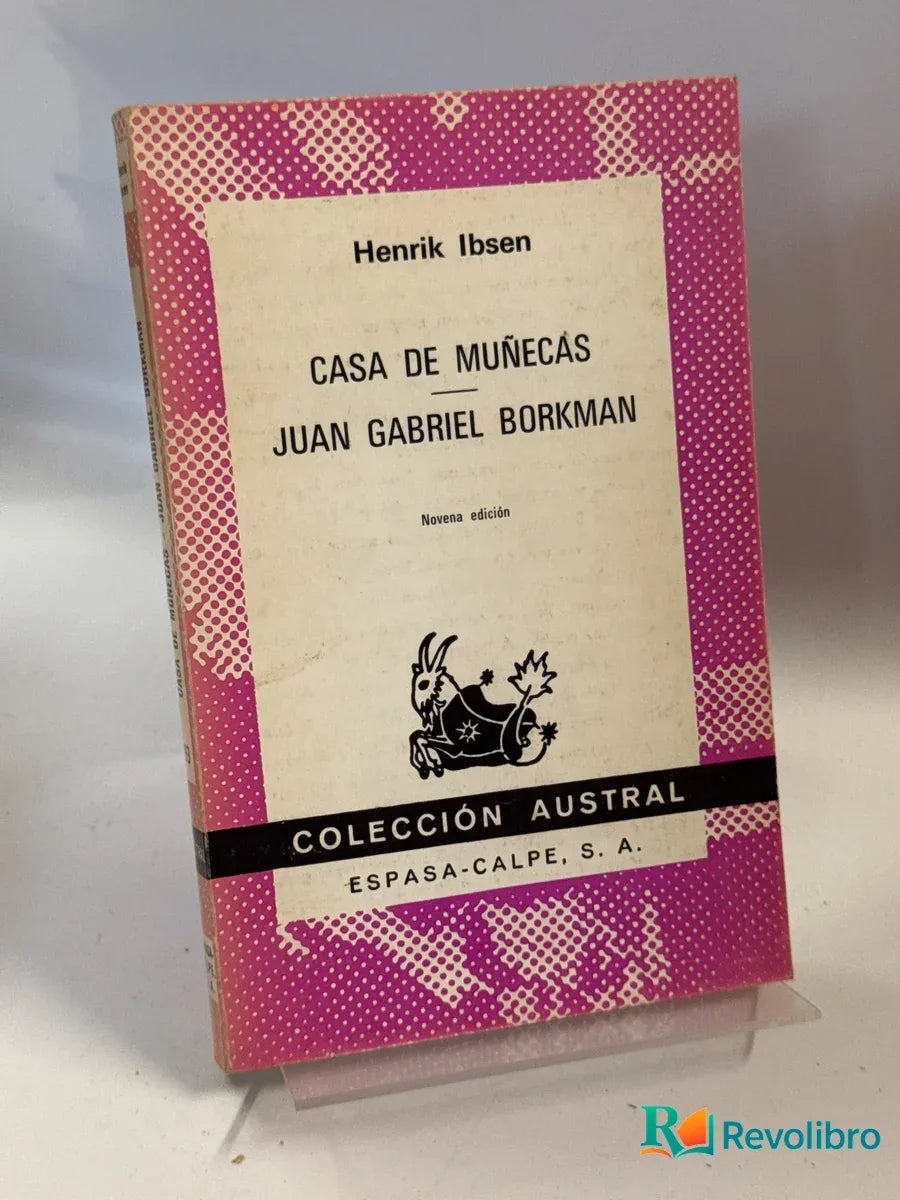 Portada de Casa de muñecas de Henrik Ibsen, libro de segunda mano