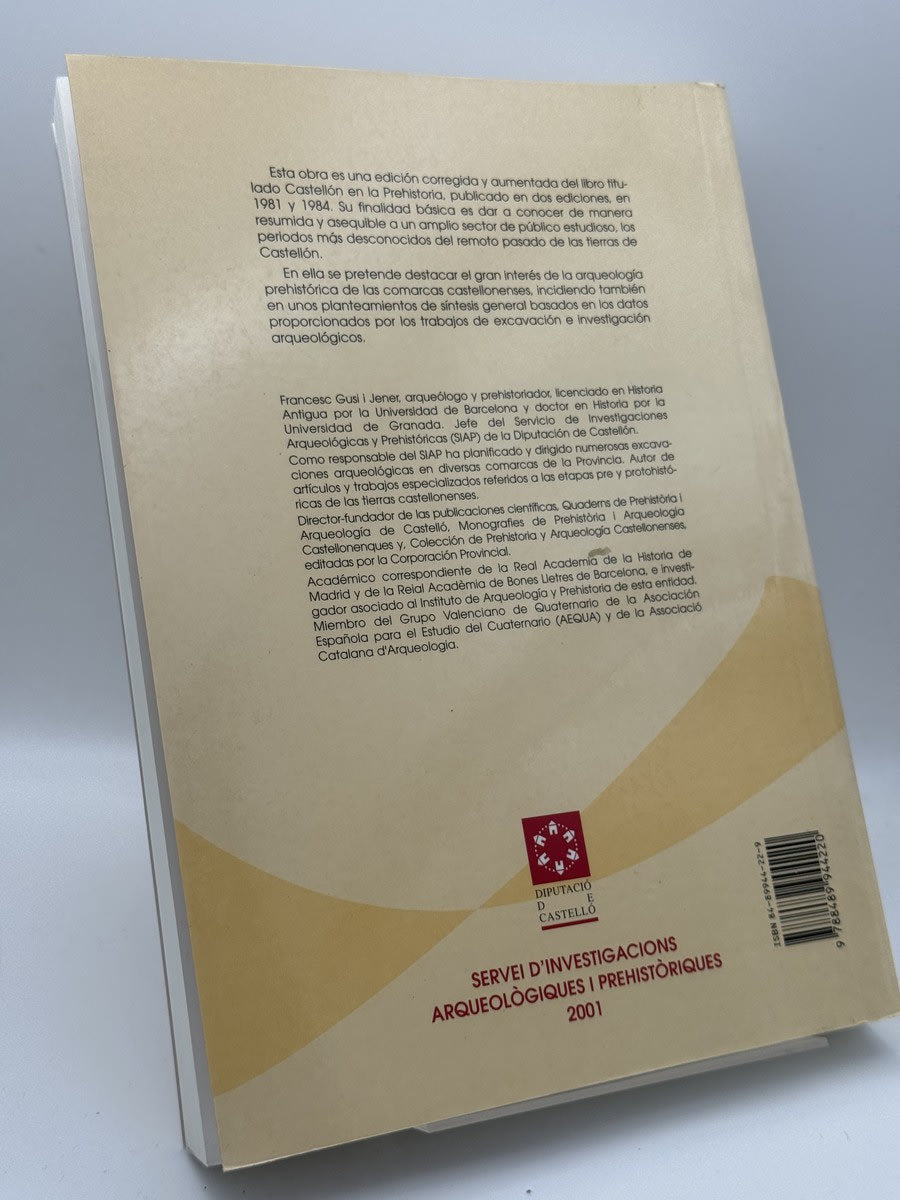 Foto 2 de Castellón en la prehistoria - Francesc Gusi i Jener de Francesc Gusi i Jener, libro de segunda mano