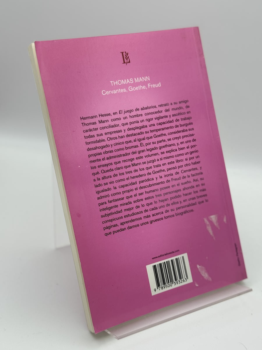 Foto 2 de Cervantes Goethe Freud de Thomas Mann, libro de segunda mano