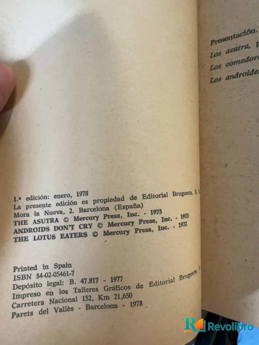 Foto 4 de Ciencia ficción - 1ª edición de Jack Vance, libro de segunda mano