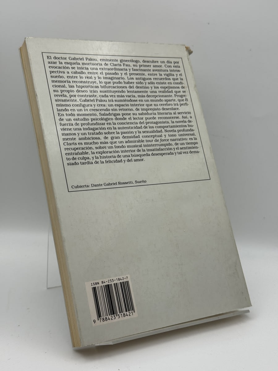 Foto 2 de Claris de Robert Saladrigas, libro de segunda mano