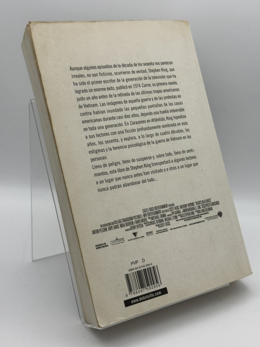 Foto 2 de Corazones en la Atlántida - Stephen King de Stephen King, libro de segunda mano