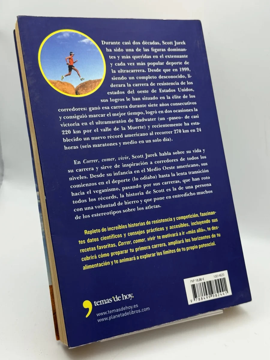 Foto 2 de Correr, comer, vivir de SCOTT JUREK con STEVE FRIEDMAN, libro de segunda mano