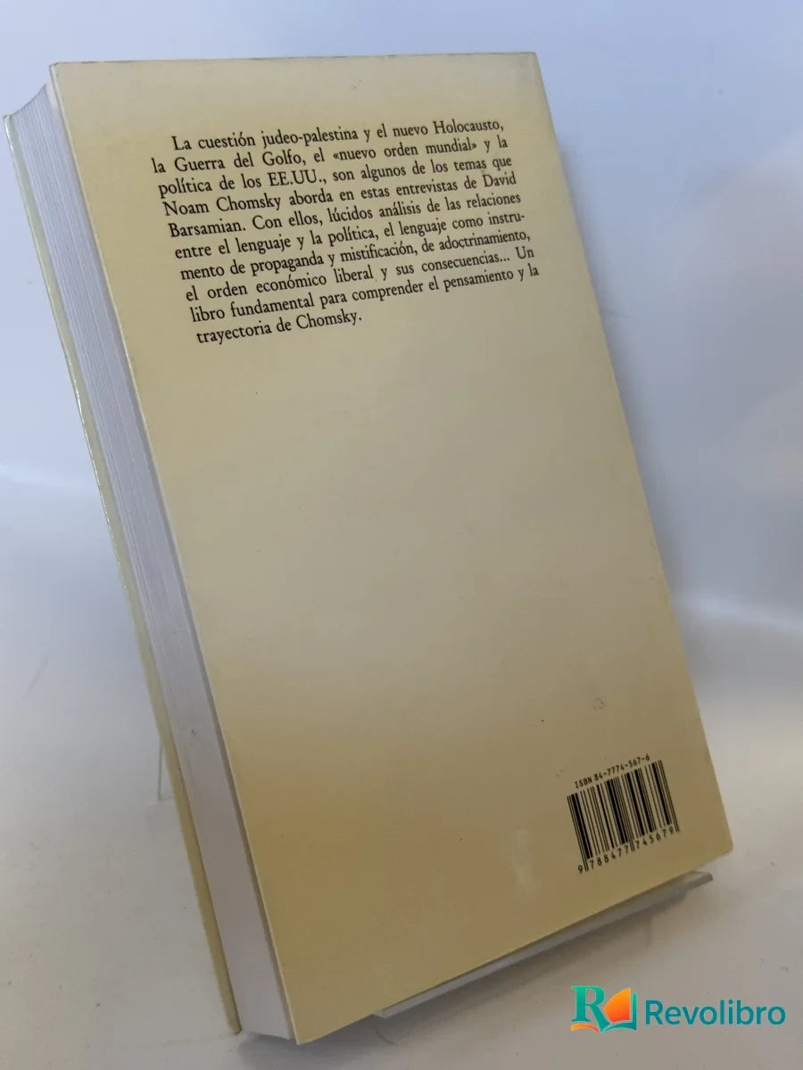 Foto 2 de Crónicas de la discrepancia de Noam Chomsky, libro de segunda mano