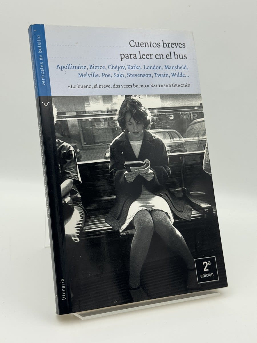 Portada de Cuentos breves para leer en el bus de Varios, libro de segunda mano