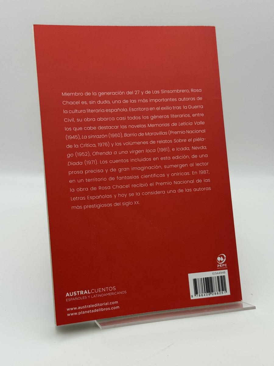 Foto 2 de Cuentos de Rosa Chacel de Rosa Chacel, libro de segunda mano