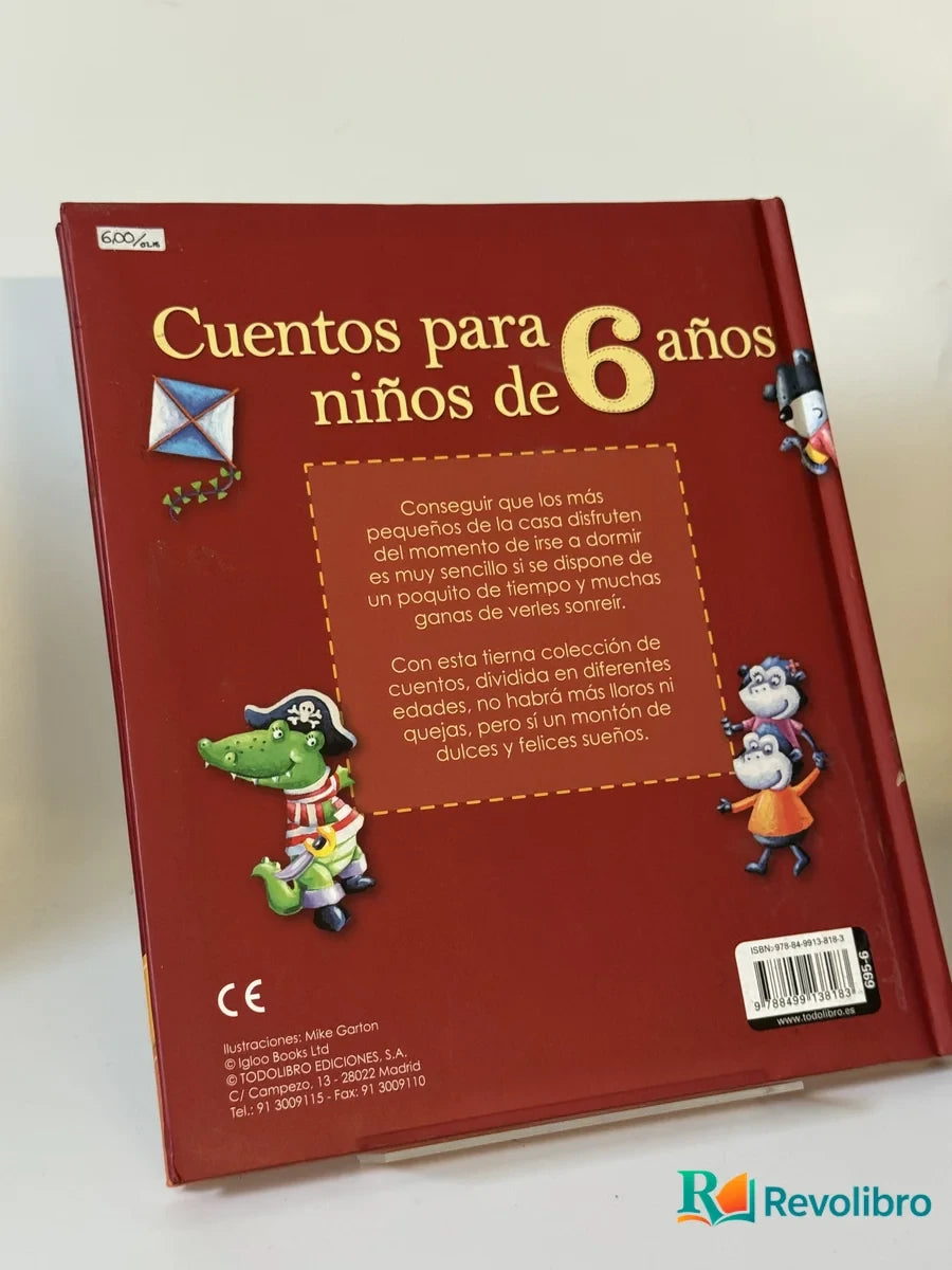 Foto 2 de Cuentos para niños de 6 años de Equipo Todolibro, libro de segunda mano