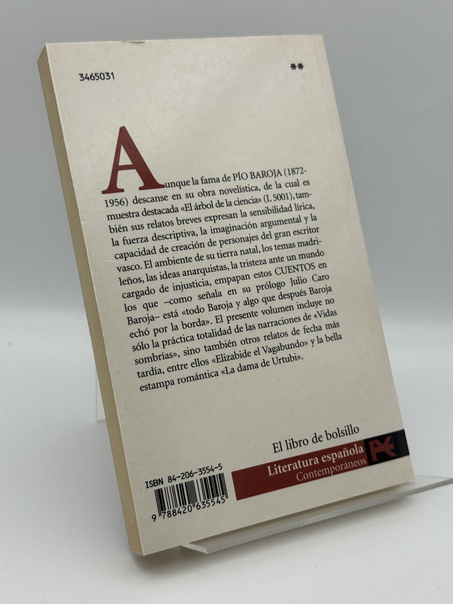 Foto 2 de Cuentos de Pío Baroja, libro de segunda mano