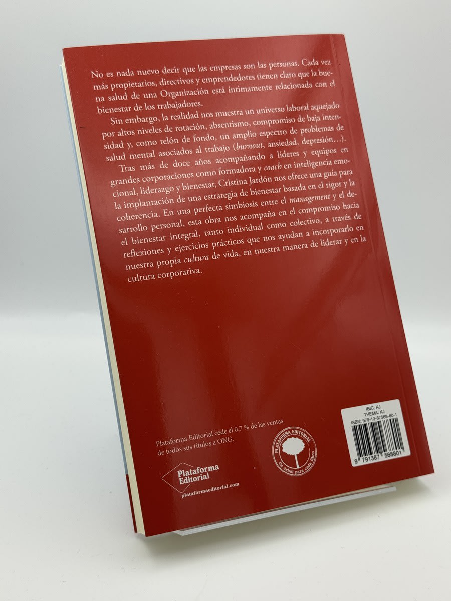 Foto 2 de Cultura del bienestar - Cristina Jardón de Cristina Jardón, libro de segunda mano