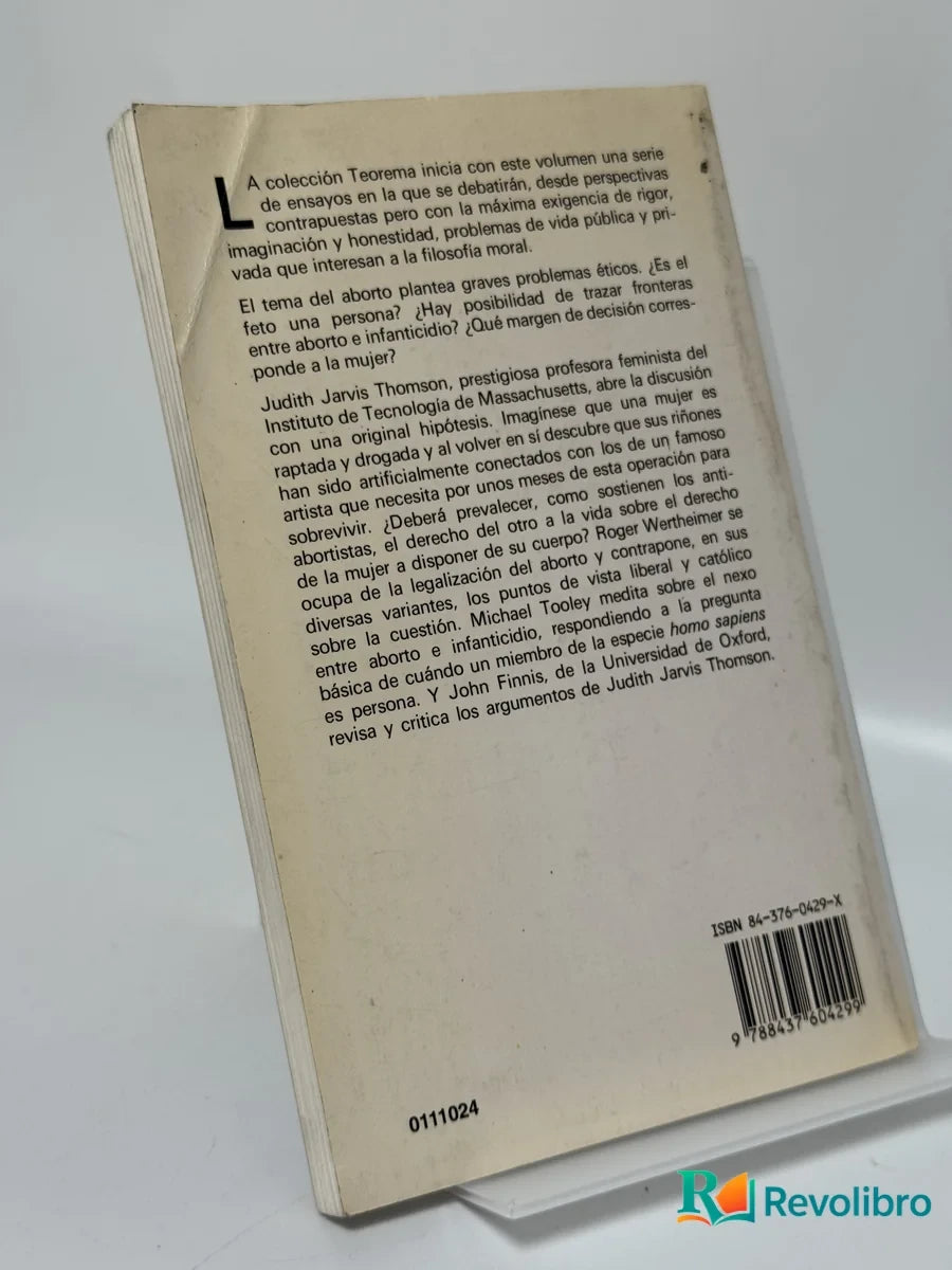 Foto 3 de Debate Sobre el Aborto de John Finnis, libro de segunda mano