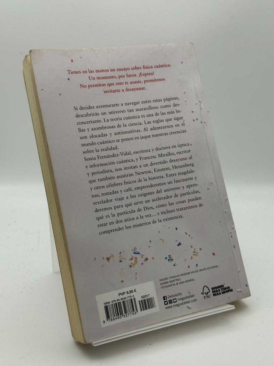 Foto 2 de Desayuno con partículas - Sonia Fernández-Vidal, Francesc Miralles de Sonia Fernández-Vidal, libro de segunda mano