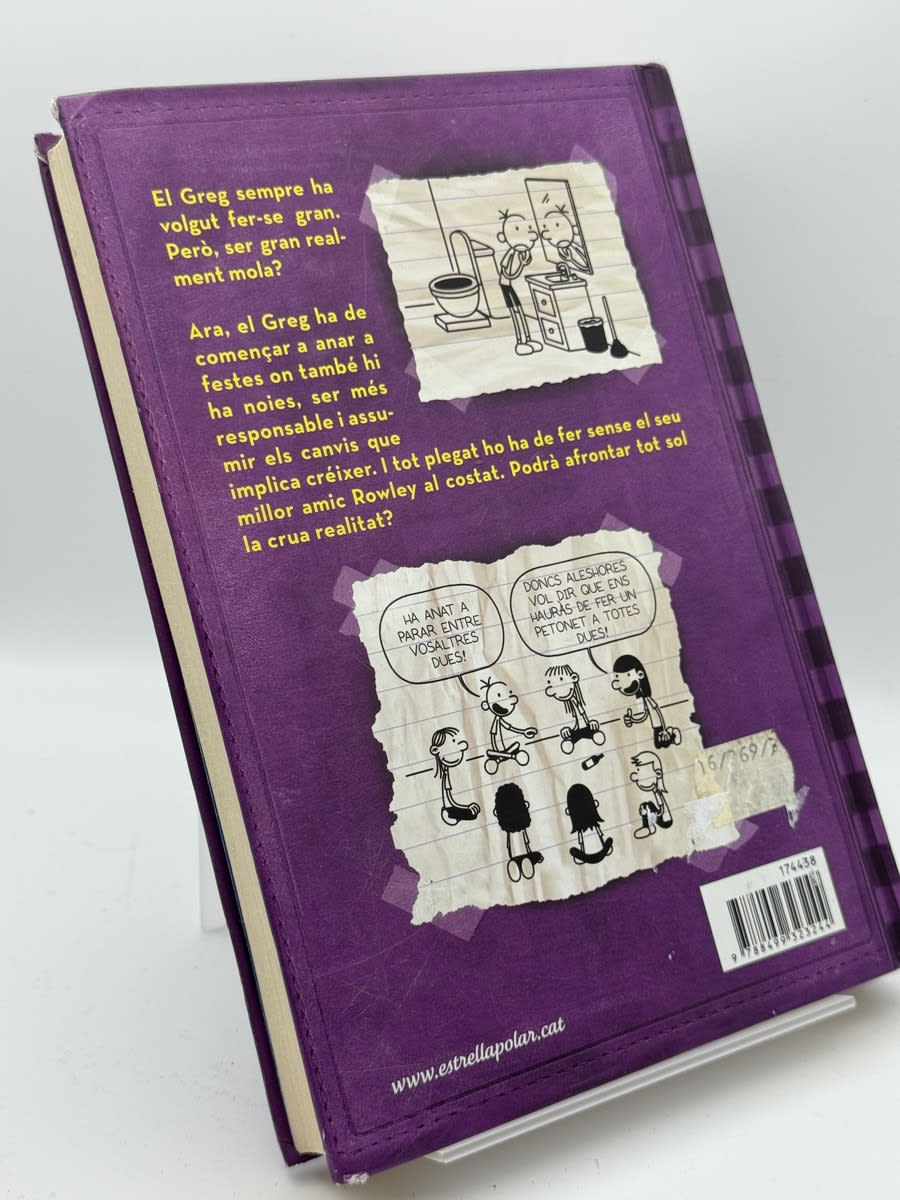 Foto 2 de Diari de greg La crua realitat - Jeff Kinney de Jeff Kinney, libro de segunda mano