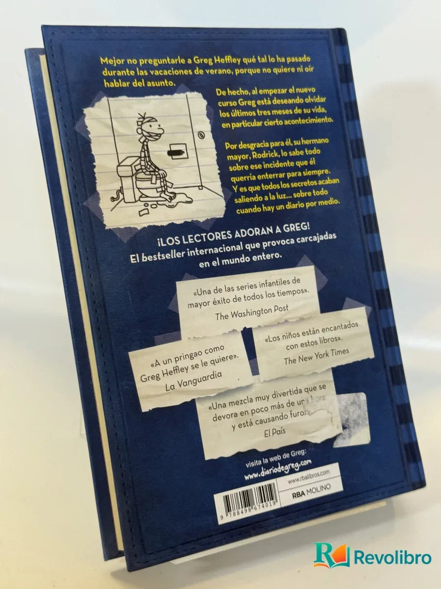 Foto 2 de Diario de Greg 2: la Ley de Rodrick de Jeff Kinney, libro de segunda mano