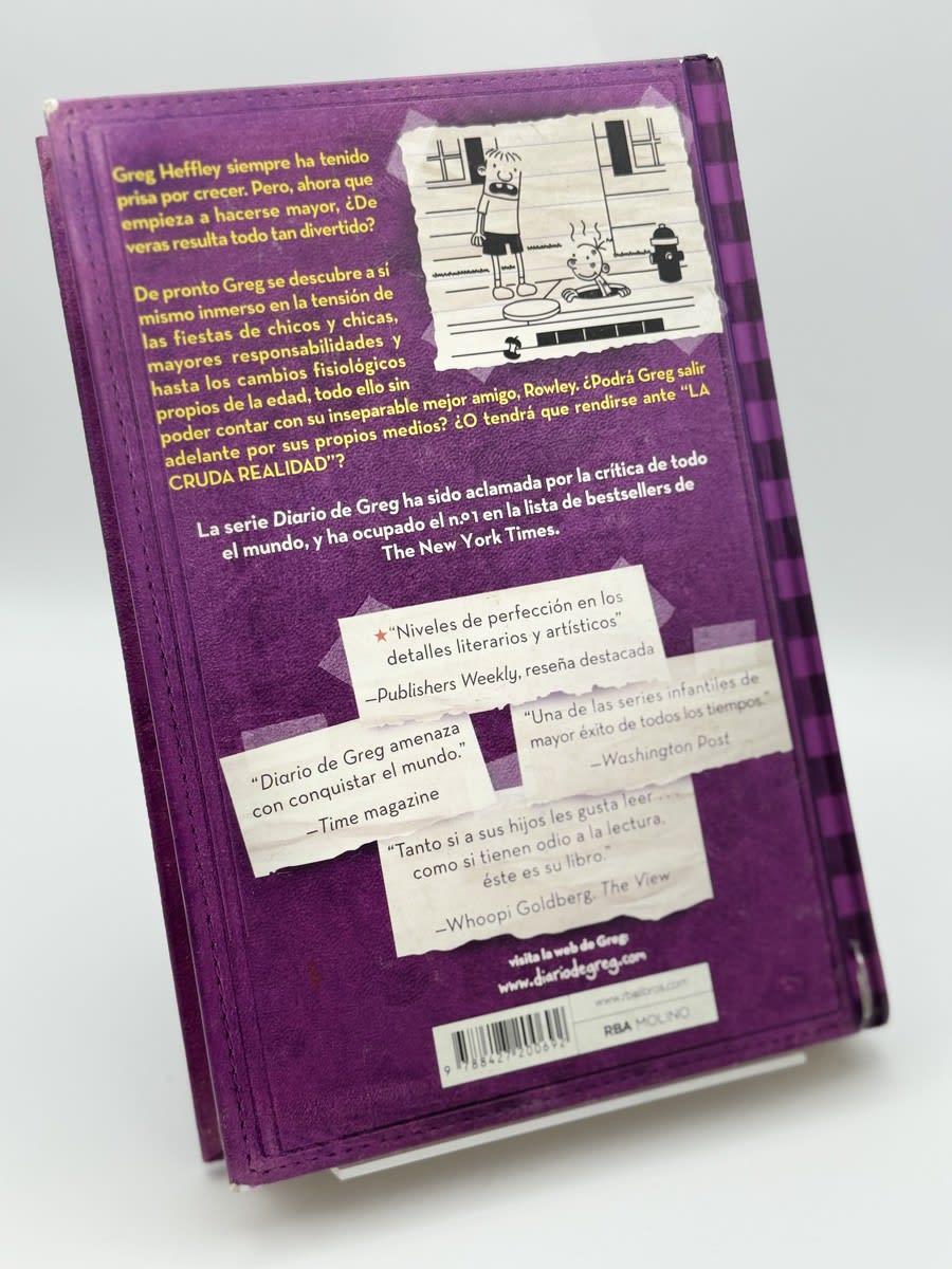 Foto 2 de Diario de greg 5: la cruda realidad de Jeff Kinney, libro de segunda mano