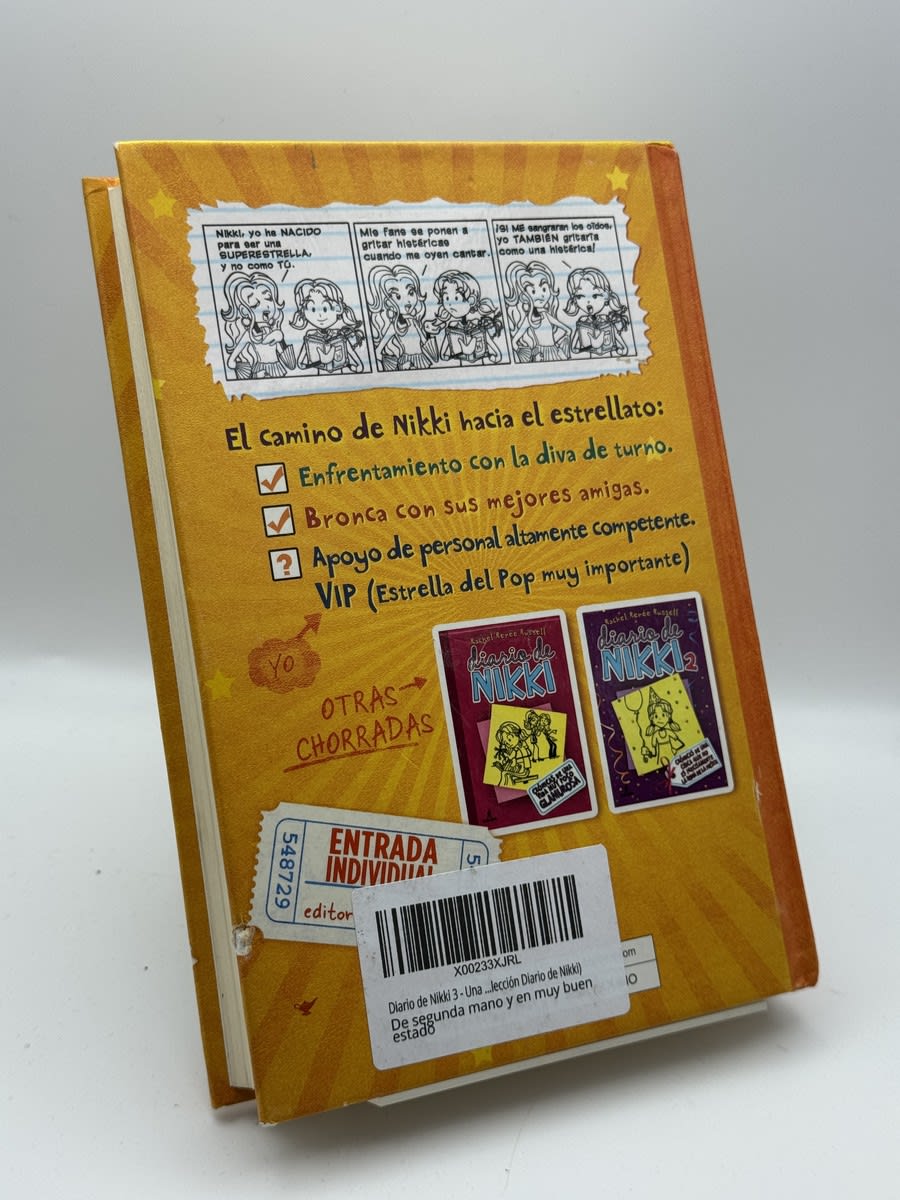Foto 2 de Diario de Nikki 3 - Rachel Renée Russell de Rachel Renée Russell, libro de segunda mano
