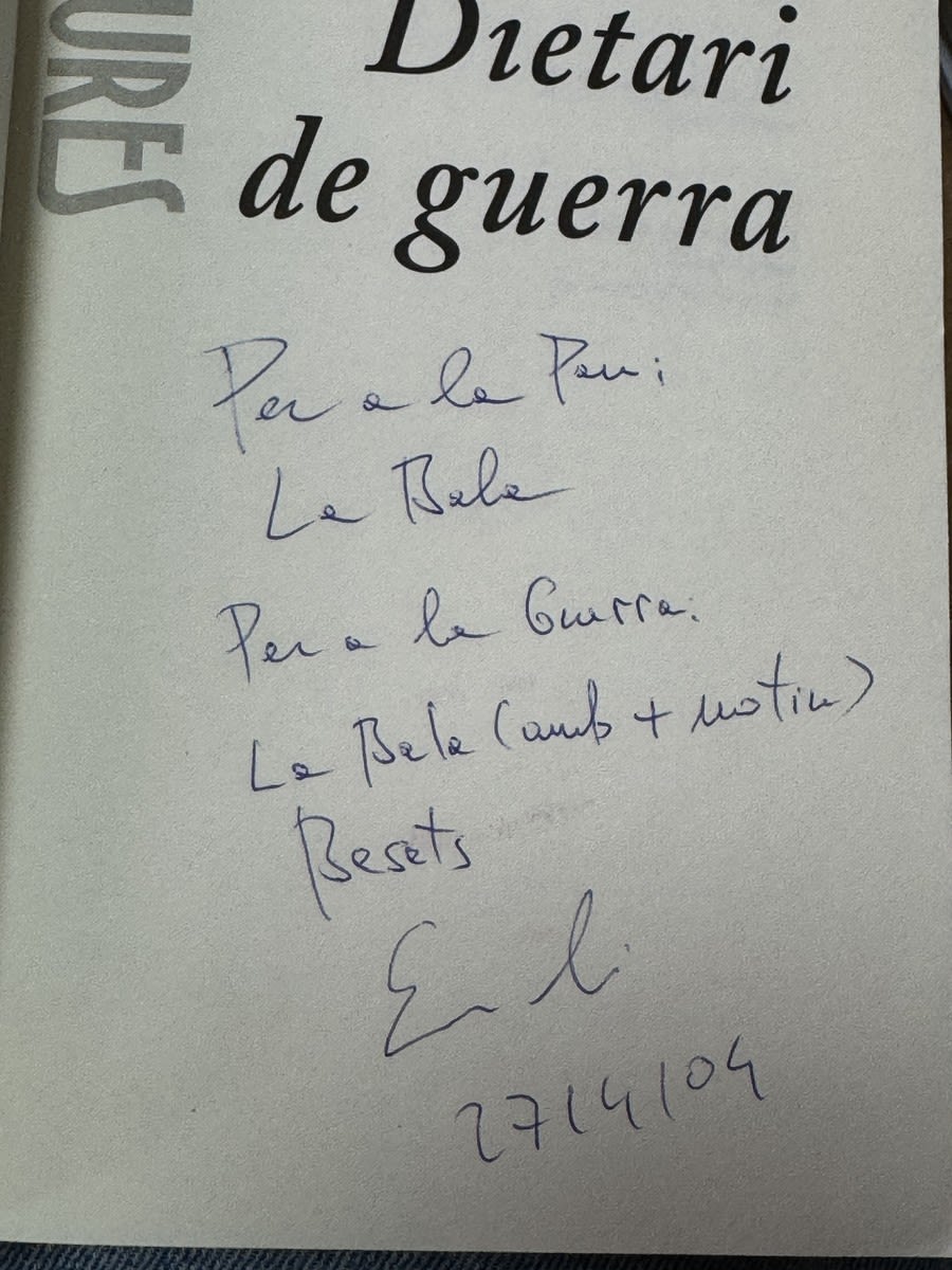 Foto 3 de Dietari de guerra de Emili Piera, libro de segunda mano