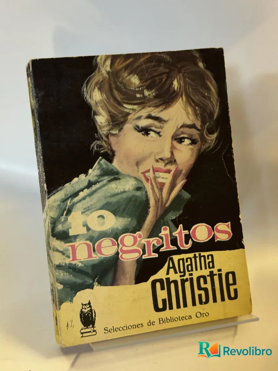 Portada de Diez negritos de Agatha Christie, libro de segunda mano