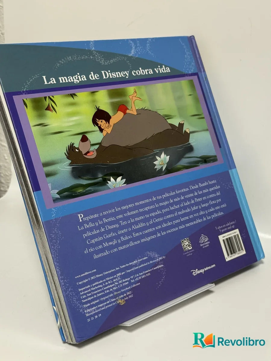 Foto 2 de Disney Tesoro de cuentos de Silver Dolphin en Espanol, libro de segunda mano