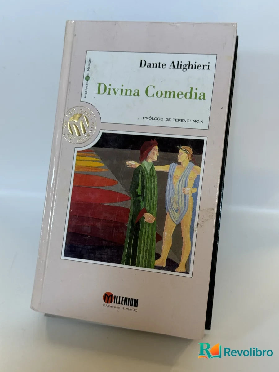 Portada de Divina Comedia de Dante Alighieri, libro de segunda mano