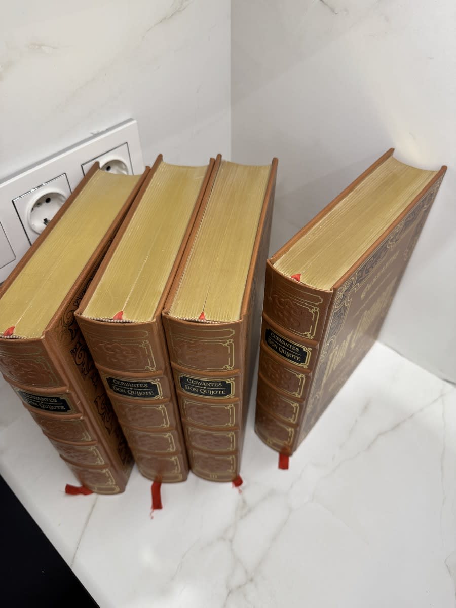Don Quijote de la Mancha 4 tomos - Cervantes - Imagen 4