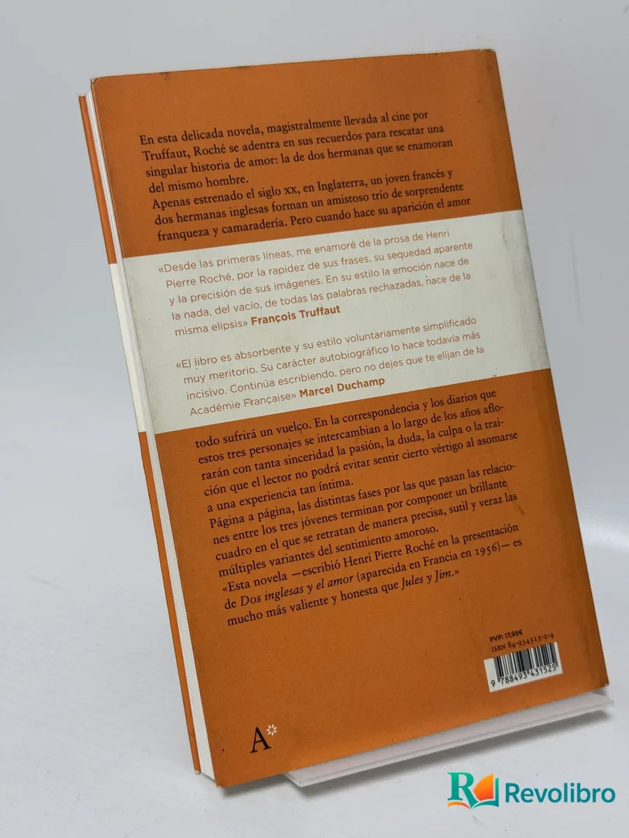 Foto 2 de Dos inglesas y el amor de Henri Pierre Roché, libro de segunda mano