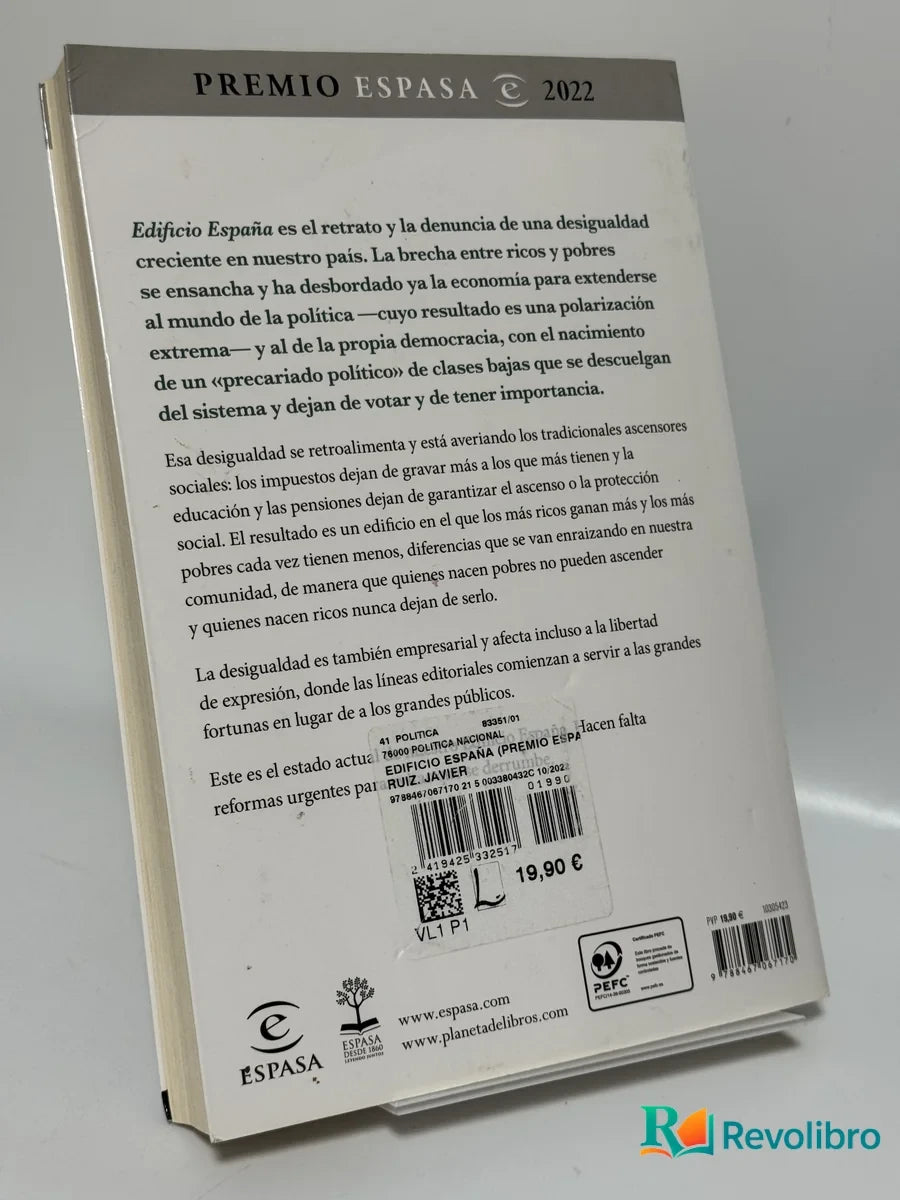 Foto 3 de Edificio España de Javier Ruiz, libro de segunda mano